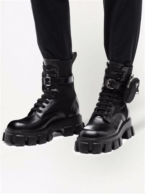 prada boots for men|Prada ankle boots men's.